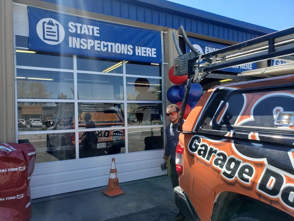 Commercial garage door services