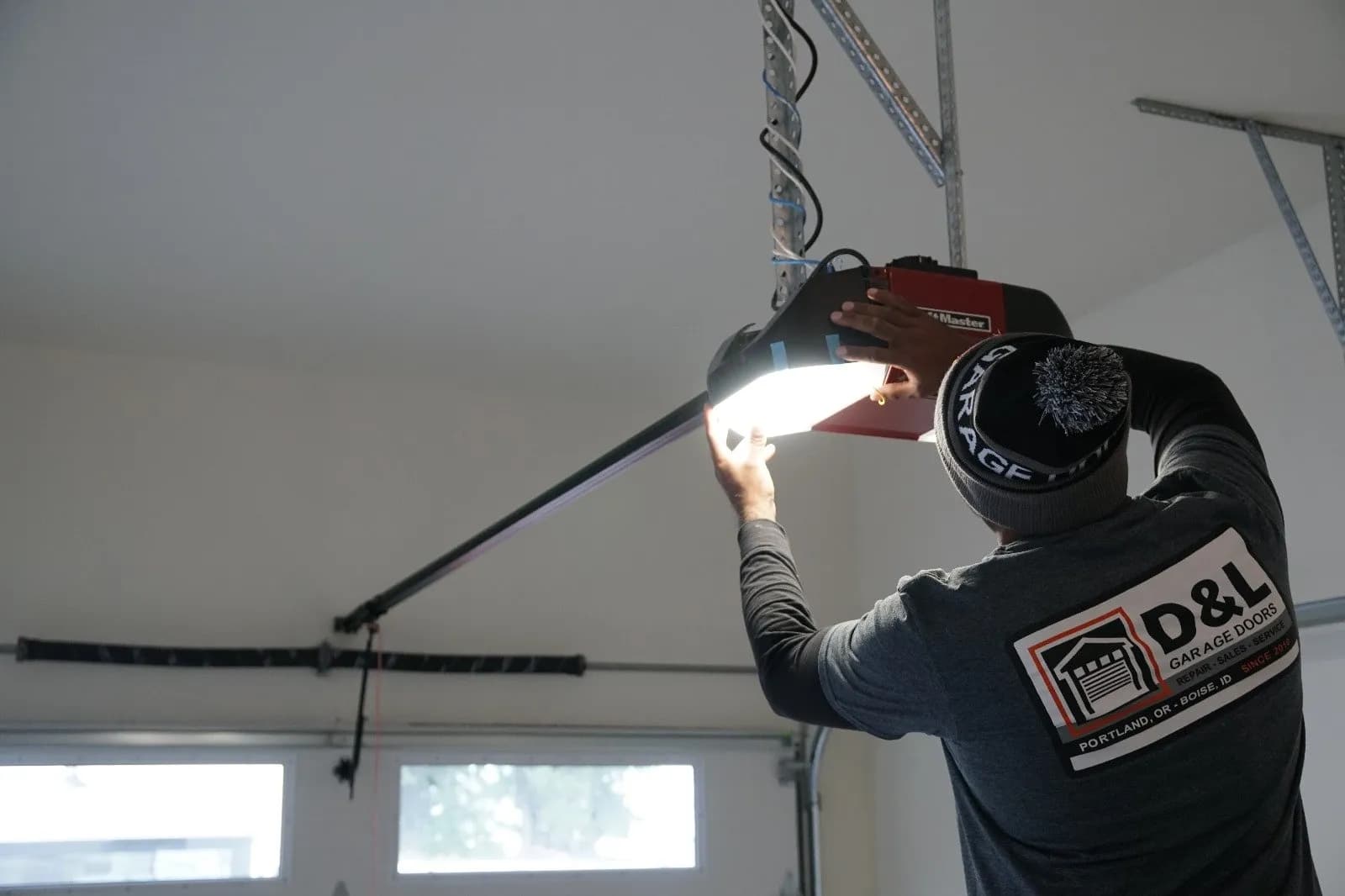 Garage door opener repair and installation