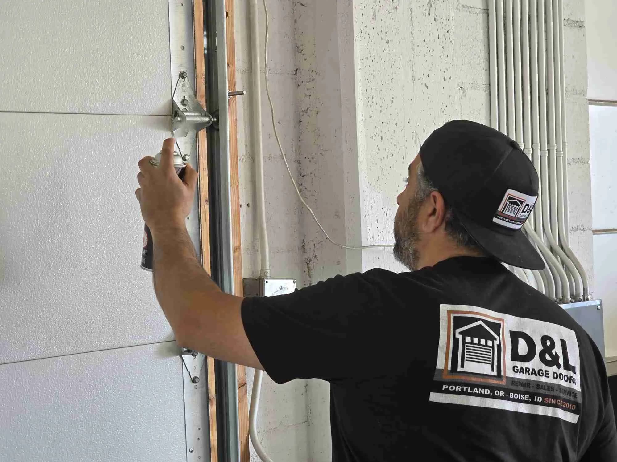 Garage door maintenance and inspection service