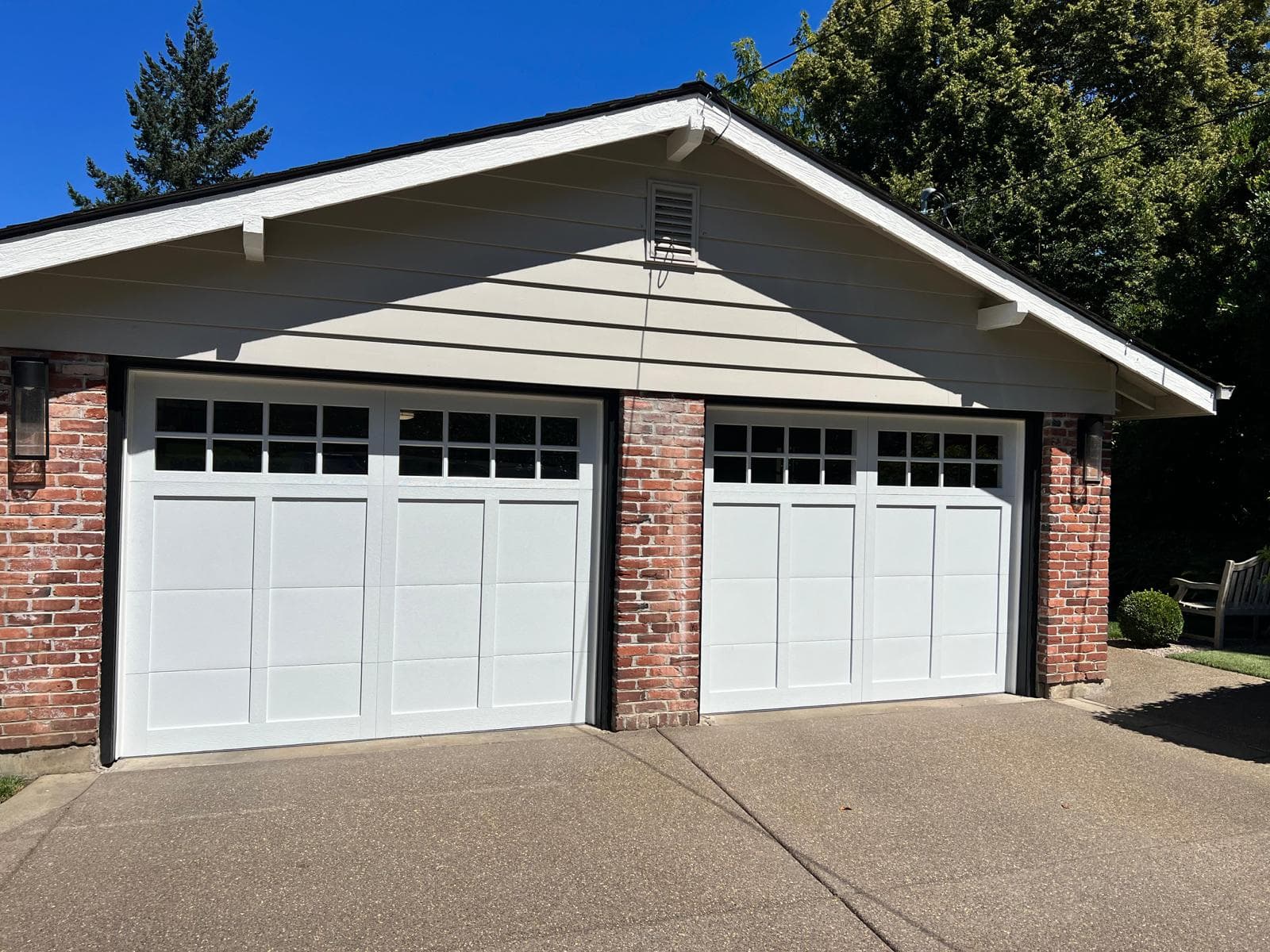 Custom garage doors